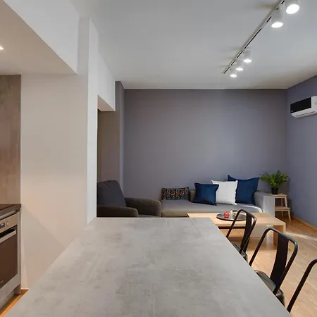 Athenian Stylish Living Apartment